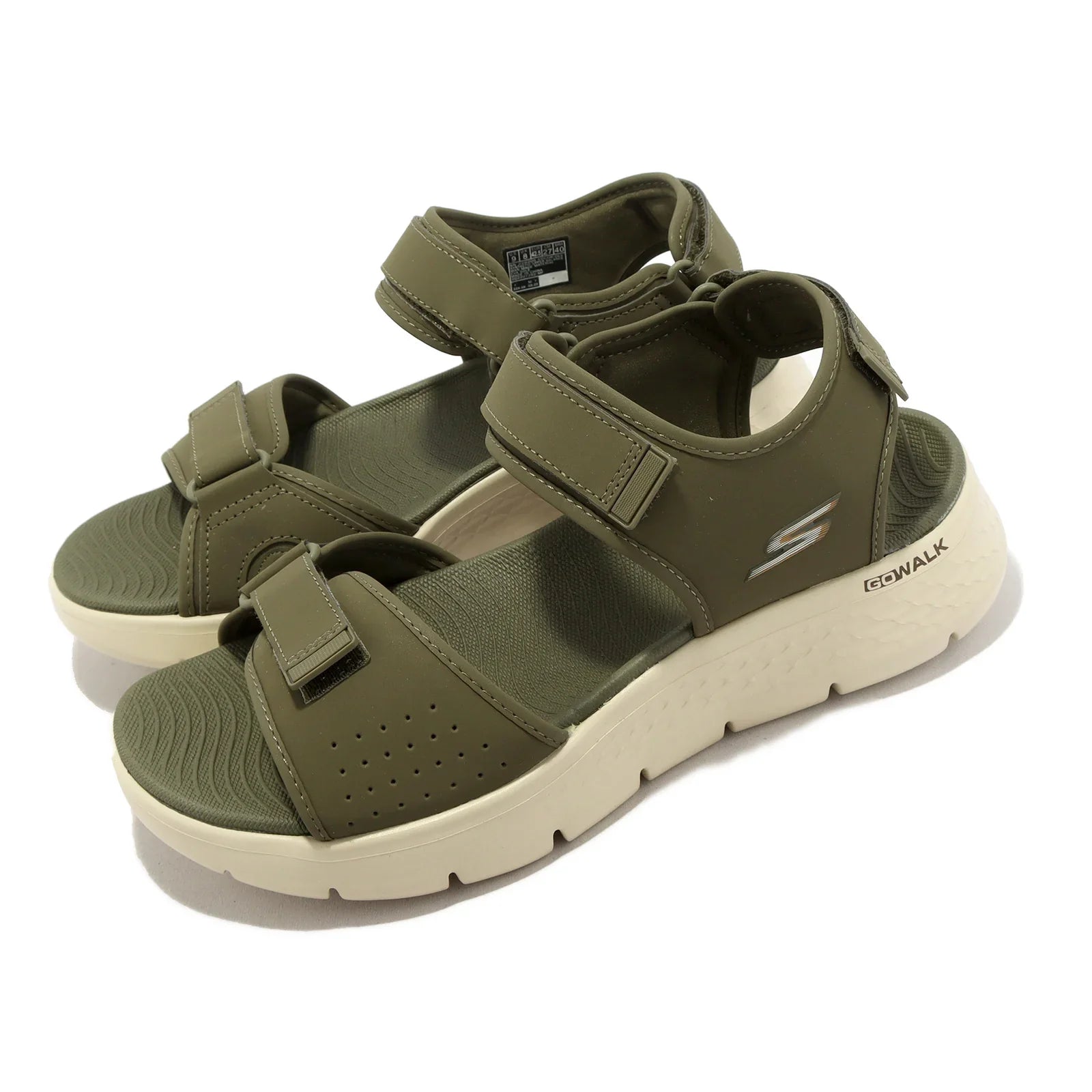 Skechers go walk 2 mens green fashion